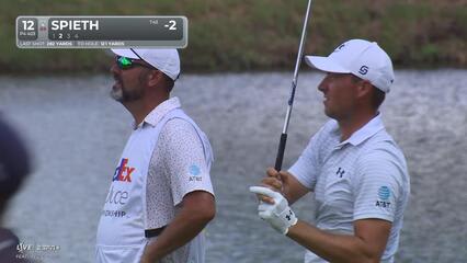 Jordan Spieth | Round 4 | 12th hole | Shot 2 | 2025 FedEx St. Jude