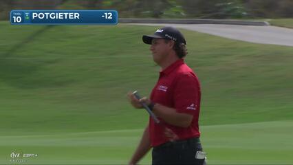 Aldrich Potgieter | Round 2 | 10th hole | Shot 4 | 2025 Mexico Open