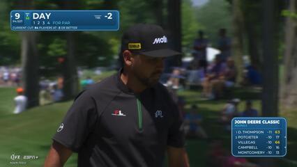 Jason Day | Round 2 | 9th hole | Shot 4 | 2025 John Deere