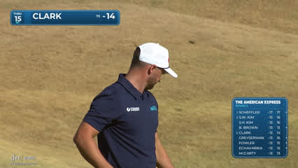 Wyndham Clark | Round 2 | 15th hole | Shot 3 | 2026 The American Express