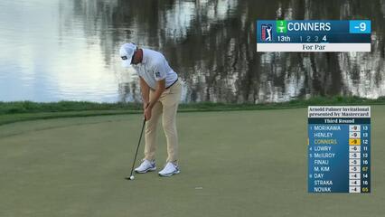 Corey Conners | Round 3 | 13th hole | Shot 5 | 2025 Arnold Palmer Invitational