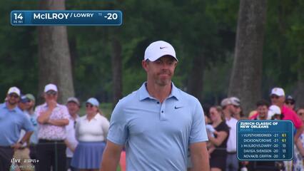 Rory McIlroy | Round 3 | 14th hole | Shot 3 | 2025 Zurich Classic