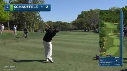 Xander Schauffele | Round 1 | 2nd hole | Shot 1 | 2026 Valspar