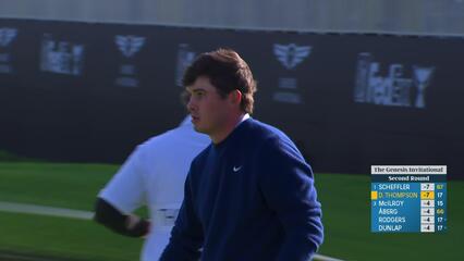 Davis Thompson | Round 2 | 18th hole | Shot 4 | 2025 Genesis