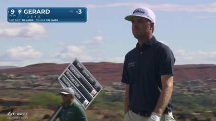 Ryan Gerard | Round 1 | 9th hole | Shot 2 | 2025 Bank of Utah