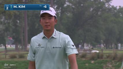 Michael Kim | Round 4 | 2nd hole | Shot 4 | 2025 Houston Open