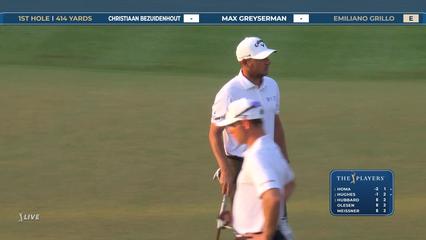 Emiliano Grillo | Round 1 | 1st hole | Shot 4 | 2026 THE PLAYERS