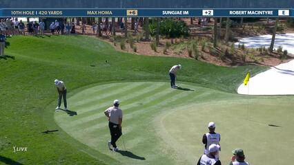 Max Homa | Round 1 | 10th hole | Shot 4 | 2025 THE PLAYERS