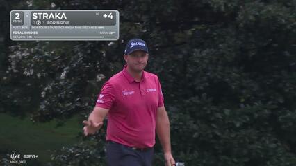 Sepp Straka | Round 2 | 2nd hole | Shot 2 | 2025 TOUR Championship