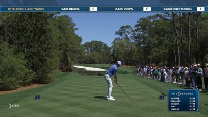 Cameron Young | Round 1 | 10th hole | Shot 1 | 2025 THE PLAYERS
