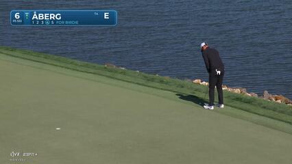 Ludvig Åberg | Round 1 | 6th hole | Shot 5 | 2025 Arnold Palmer
