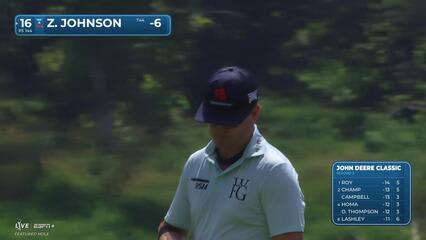 Zach Johnson | Round 3 | 16th hole | Shot 3 | 2025 John Deere