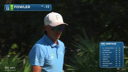 Rickie Fowler | Round 3 | 12th hole | Shot 4 | 2026 RBC Heritage