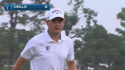 Emiliano Grillo | Round 4 | 1st hole | Shot 4 | 2025 Houston Open