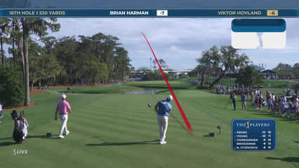 Viktor Hovland | Round 3 | 16th hole | Shot 1 | 2026 THE PLAYERS