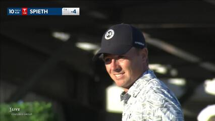 Jordan Spieth | 2023 WM Phoenix Open | Round 2 | 10th hole | Shot 1