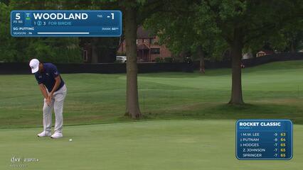 Gary Woodland | Round 1 | 5th hole | Shot 3 | 2025 Rocket Classic