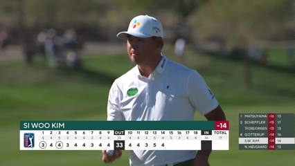 Si Woo Kim | Round 4 | 14th hole | Shot 4 | 2026 WM Phoenix Open