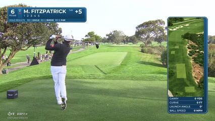 Matt Fitzpatrick | Round 4 | 6th hole | Shot 1 | 2025 Genesis