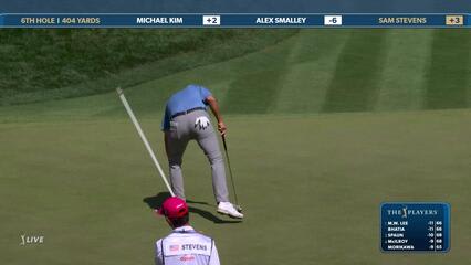 Sam Stevens | Round 2 | 6th hole | Shot 4 | 2025 THE PLAYERS
