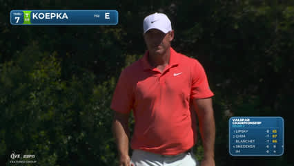 Brooks Koepka | Round 2 | 7th hole | Shot 5 | 2026 Valspar