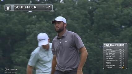 Scottie Scheffler | Round 2 | 6th hole | Shot 5 | 2025 TOUR Championship