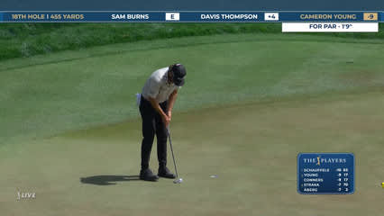 Cameron Young | Round 2 | 18th hole | Shot 4 | 2026 THE PLAYERS