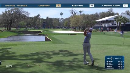 Sam Burns | Round 2 | 13th hole | Shot 1 | 2025 THE PLAYERS
