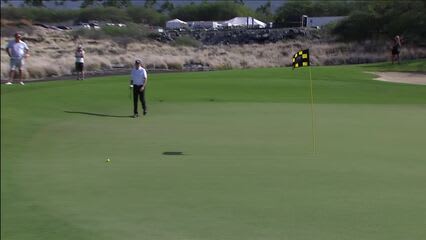 Ernie Els | Round 1 | 10th hole | Shot 3 | 2025 Mitsubishi