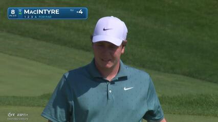 Robert MacIntyre | Round 3 | 8th hole | Shot 4 | 2025 RBC Canadian