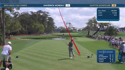 Maverick McNealy | Round 4 | 16th hole | Shot 1 | 2026 THE PLAYERS