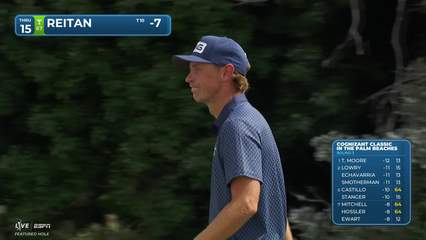 Kristoffer Reitan | Round 3 | 15th hole | Shot 3 | 2026 Cognizant Classic
