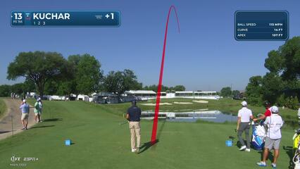 Matt Kuchar | Round 2 | 13th hole | Shot 1 | 2025 Charles Schwab