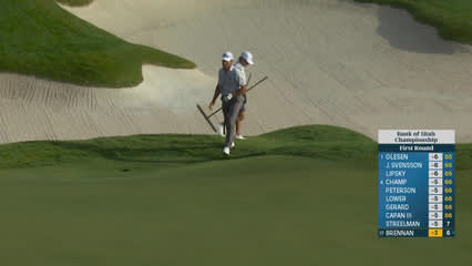 Michael Brennan | Round 1 | 16th hole | Shot 3 | 2025 Bank of Utah