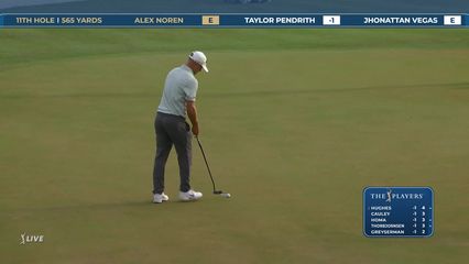 Alex Noren | Round 1 | 11th hole | Shot 5 | 2026 THE PLAYERS