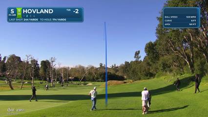 Viktor Hovland | Round 3 | 5th hole | Shot 2 | 2026 The Genesis