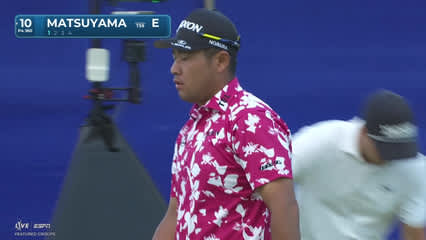 Hideki Matsuyama | Round 2 | 10th hole | Shot 1 | 2026 Sony Open