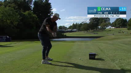 Alex Cejka | Round 3 | 17th hole | Shot 1 | 2025 Stifel