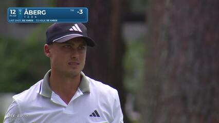 Ludvig Åberg | Round 4 | 12th hole | Shot 2 | 2025 RBC Heritage