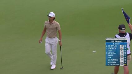 Min Woo Lee | Round 3 | 12th hole | Shot 3 | 2025 Houston Open