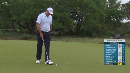 Sepp Straka | Round 1 | 1st hole | Shot 4 | 2026 Valero