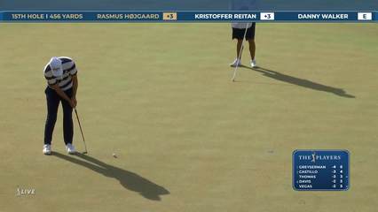 Rasmus Hojgaard | Round 1 | 15th hole | Shot 3 | 2026 THE PLAYERS