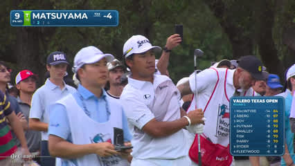 Hideki Matsuyama | Round 2 | 9th hole | Shot 2 | 2026 Valero