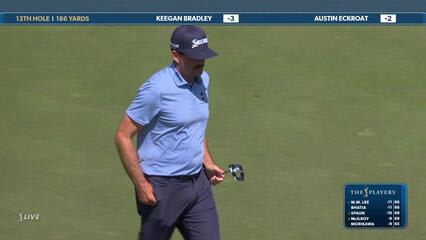 Keegan Bradley | Round 3 | 13th hole | Shot 3 | 2025 THE PLAYERS