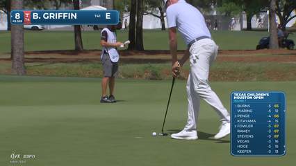 Ben Griffin | Round 1 | 8th hole | Shot 5 | 2026 Texas Children's