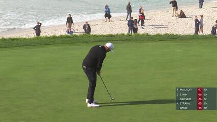 Shane Lowry | Round 4 | 10th hole | Shot 4 | 2025 AT&T Pebble Beach