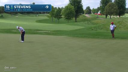 Sam Stevens | Round 1 | 15th hole | Shot 4 | 2025 3M Open