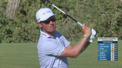 Ben Griffin | Round 3 | 18th hole | Shot 2 | 2025 World Wide Technology