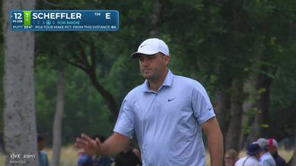 Scottie Scheffler | Round 1 | 12th hole | Shot 4 | 2026 THE CJ CUP