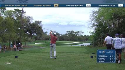 Patton Kizzire | Round 1 | 5th hole | Shot 1 | 2026 THE PLAYERS